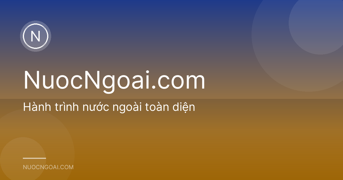 Bộ công cụ Sống ở nước ngoài